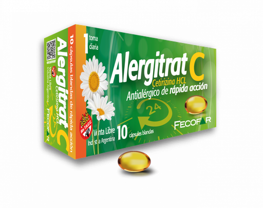 [AB60822] ALERGITRAT C - 10 mg cáps.bl.x 10 - Fecofar