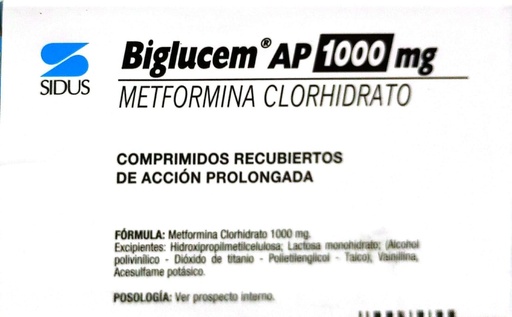 [AB61003] BIGLUCEM AP - 1000 mg comp.x 30 - Sidus