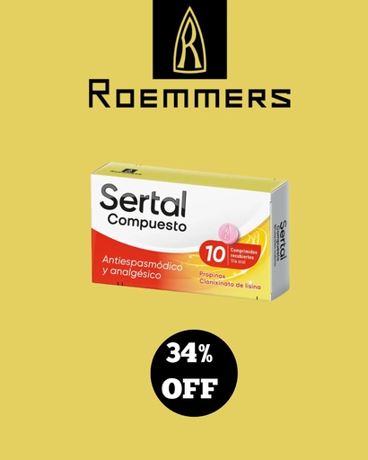 [AB61246] SERTAL COMPUESTO VL - comp.rec.x 10 - Roemmers