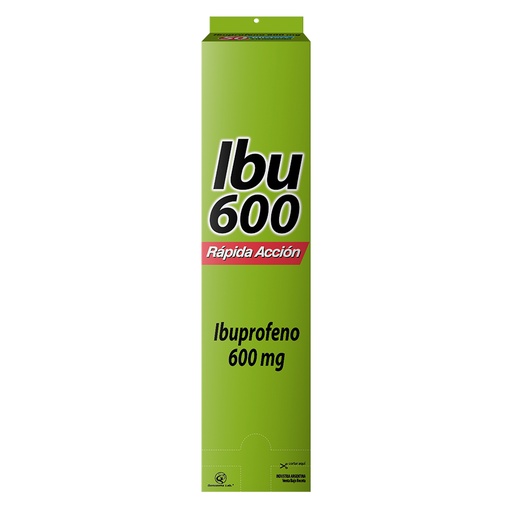 [AB62023] IBU 600 - 600mg comp.x500 bl.50x10 - Genomma Lab.