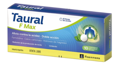 [AB62274] TAURAL F MAX - 10 mg comp.x 10 - Roemmers