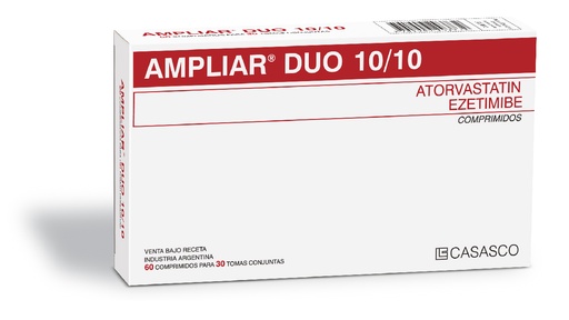 [AB36180] AMPLIAR DUO - 10/10 mg comp.x 60 - Casasco T/A