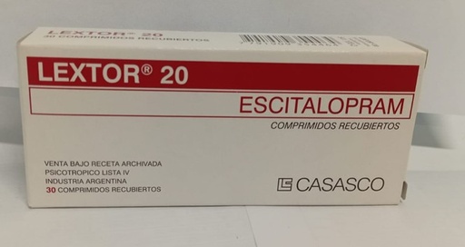 [AB37062] LEXTOR - 20 mg comp.rec.x 30 - Casasco T/A