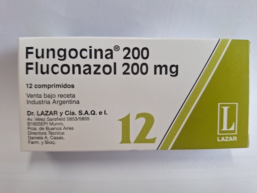 [AB50784] FUNGOCINA - 200 mg comp.x 12 - Lazar T/A