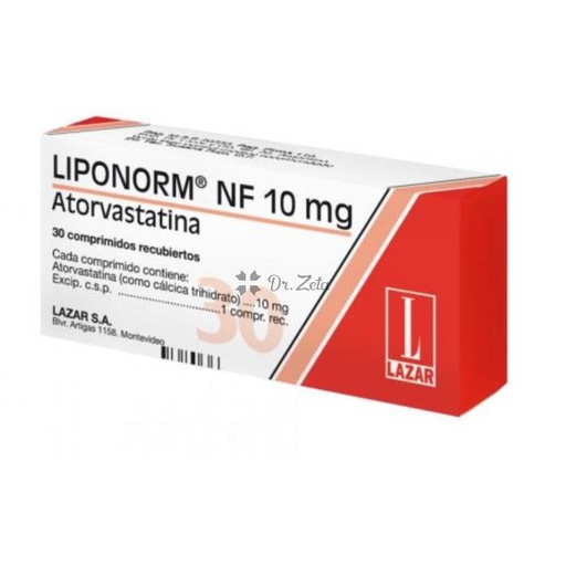 [AB27120] LIPONORM - 10 mg comp.rec.x 30 - Lazar T/A