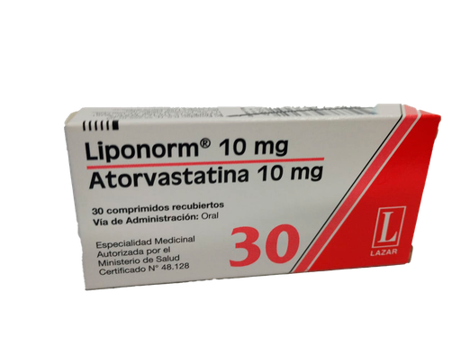 [AB27120] LIPONORM - 10 mg comp.rec.x 30 - Lazar T/A