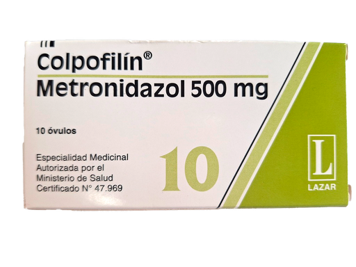 [AB37915T/A] COLPOFILIN - 500 mg óv.x 10 - Lazar T/A