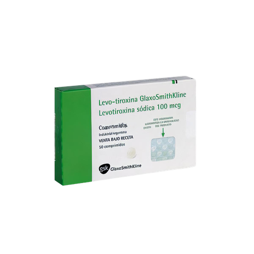 [AB4010] LEVOTIROXINA GSK - 100 mcg comp.x 50 - GlaxoSmithKline Biopharma