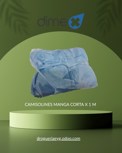 [11993] CAMISOLINES MANGA CORTA X 1 M - DIMEX
