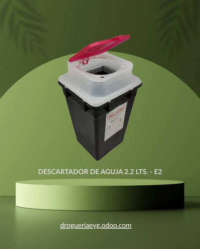 [10579] DESCARTADOR DE AGUJA 2.2 LTS. - E2