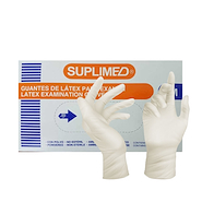 [10903] GUANTES DE LATEX - TALLE `S` - SUPLIMED
