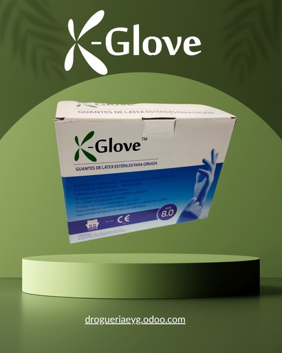 [10931] GUANTES ESTERILES - NRO 8 - X PAR - GLOVE