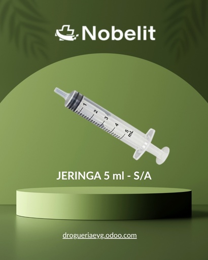 [12990] JERINGA 5 ml - S/A - NOBELIT