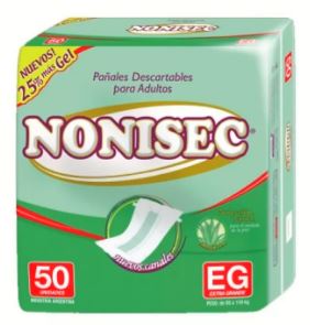 [13058] PAÑAL C-GEL RECTO "EG" x 50 - NONISEC