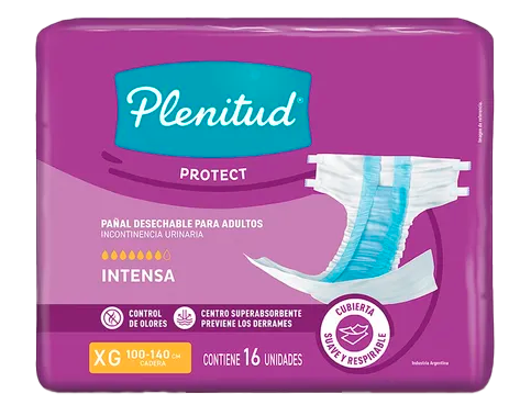 [12917] PAÑAL PLENITUD PROTEC  TALLE G X 16 UNI 