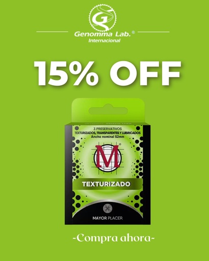 [12429] PRESERVATIVO TEXTURIZADO X 3 UNI - GENOMMA 