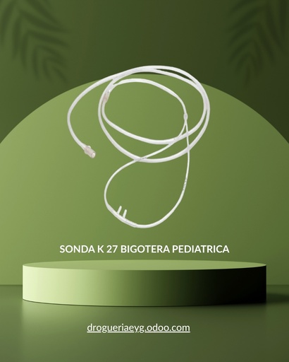 [11611] SONDA K 27 BIGOTERA PEDIATRICA
