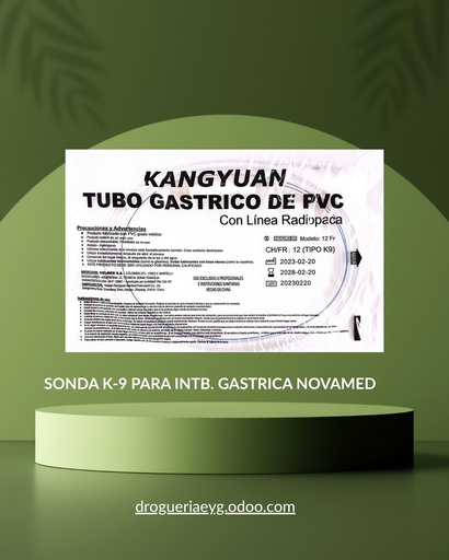 [12424] SONDA K-9 PARA INTB. GASTRICA NOVAMED - KANGYUANG 