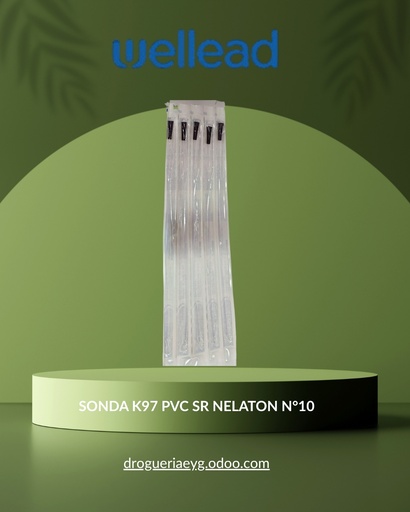 [12107] SONDA K97 PVC SR NELATON N°10 - WELL LEAD