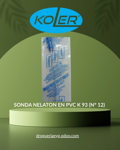 [11616] SONDA NELATON EN PVC K 93 (N° 12) - KOLER