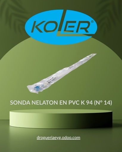 [11617] SONDA NELATON EN PVC K 94 (N° 14) - KOLER