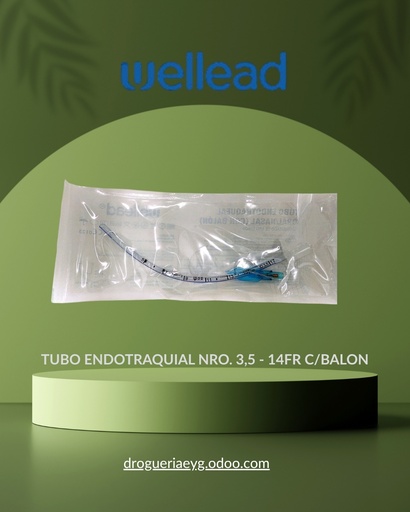 [11788] TUBO ENDOTRAQUIAL NRO. 3,5 - 14FR C/BALON - WELL LEAD 