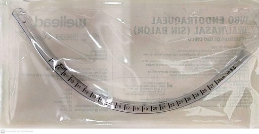 [12125] TUBO ENDOTRAQUIAL NRO. 8,5 - 34FR S/ BALON - WELL LEAD 