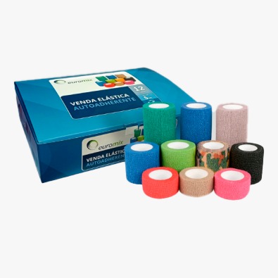 [11852] VENDA AUTOADHERENTE 10CM X 4,5MT. - AZUL - EUROMIX