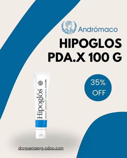 [AB4758] HIPOGLOS - pda.x 100 g - Andrómaco