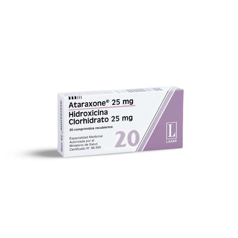 [AB4914] ATARAXONE - 25 mg comp.rec.x 20 - Lazar