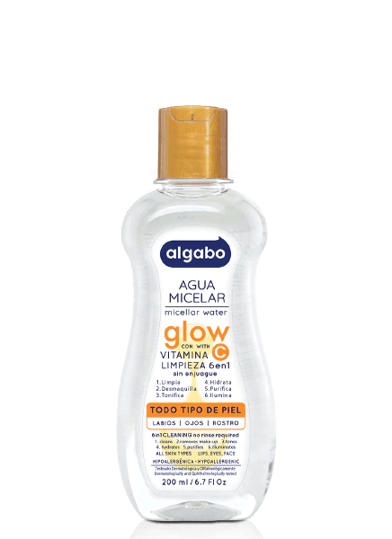 [12700] ALGABO AGUA MICELAR GLOW 200 (6062008)
