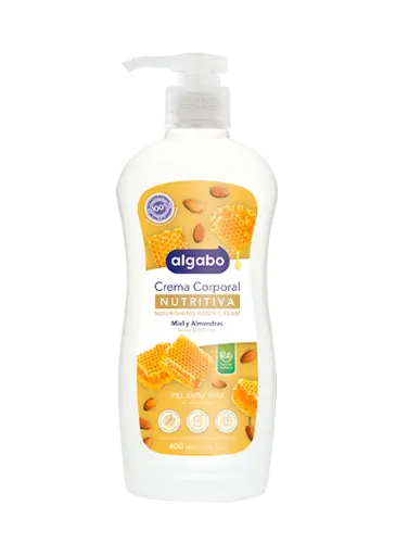 [12765] ALGABO CREMA MIEL-ALMENDRA C/VALVULA 400ML 