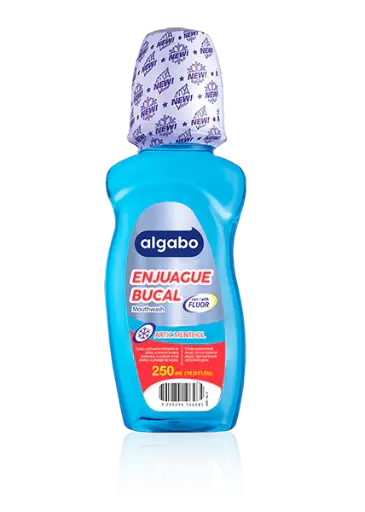 [12723] ALGABO ENJUAGUE BUCAL Artic Menthol 250 