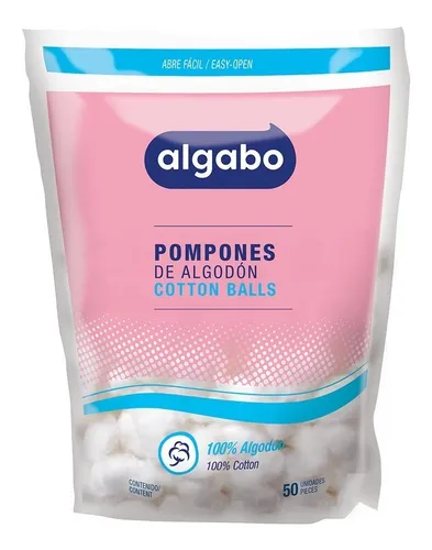[12712] ALGABO POMPONES DE ALGODÓN 50G (6062003) 