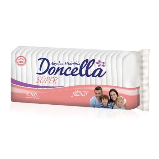 [12328] ALGODON HIDROFILO SUPER X 100 GR - DONCELLA
