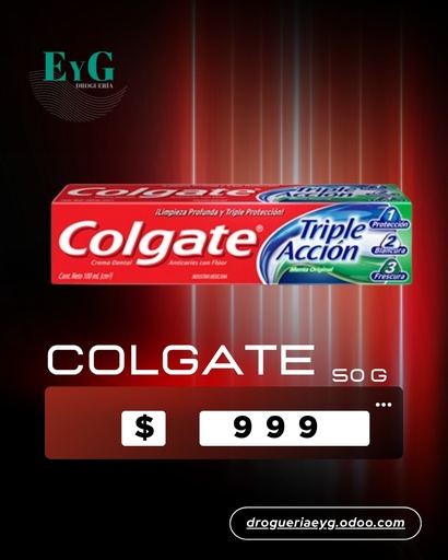 [13035] COLGATE TRIPLE ACCION * 50 GR