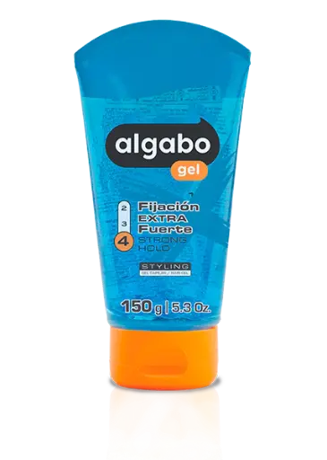 [12606] GEL FUERTE POMO 150G AZUL   - ALGABO
