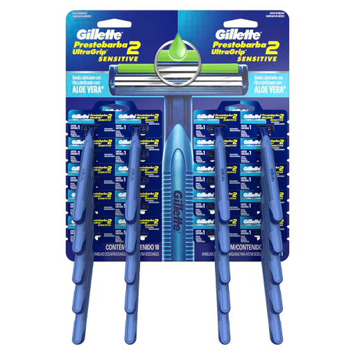 [13040] GILLETTE PRESTOBARBA 2 FILOS BLISTER x 24