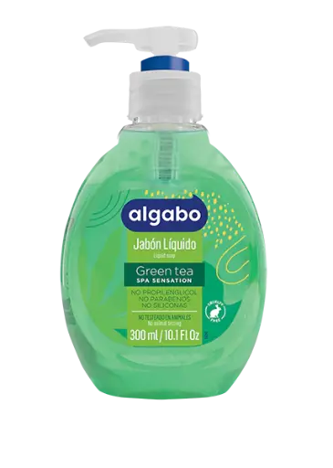 [12660] JABON LIQUIDO DISPENSER GREEN TEA 300ML (6040883)  - ALGABO