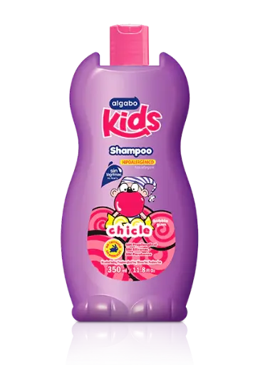 [12568] KIDS SHAMPOO CHICLE 350ML  - ALGABO *