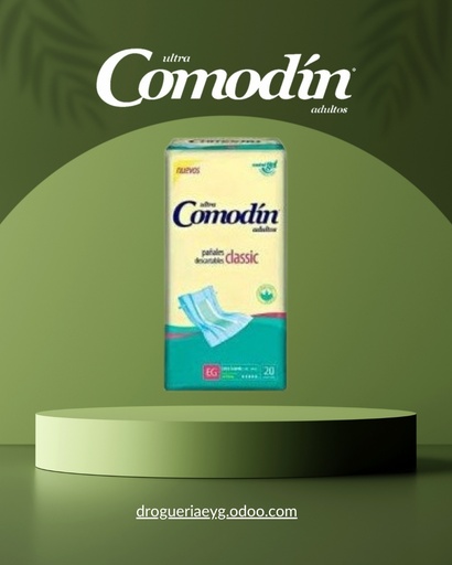 [12986] PAÑAL "EG" x 20 U - COMODIN