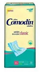 [12986] PAÑAL EXTRA GRANDE 20 UNIDADES - COMODIN
