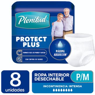 [13045] PAÑAL PLENITUD PROTECT PLUS UNISEX P/M  x 8 