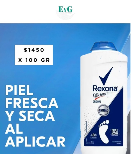 [13049] REXONA EFFICIENT X 100GR 