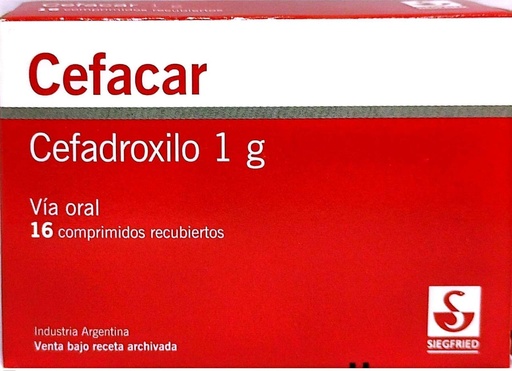 [AB5535] CEFACAR - 1000 mg comp.x 16 - Siegfried