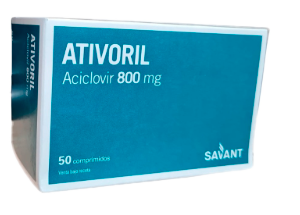 [13074] ACICLOVIR 800 MG  X 10 COMP SAVANT HOSPITALARIO 
