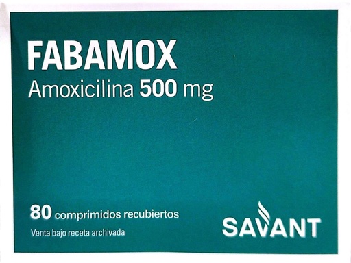 [10157] AMOXICILINA 500MG X 8 COMP. - SAVANT  10T