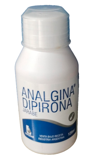 [10656]  DIPIRONA 120ML. SUSP. -HOSPITALARIA LAFEDAR 