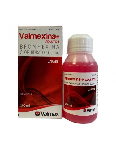 [10314] BROMHEXINA 1.6GR. SUSP X 100ML. - ADULTO- VALMAX 