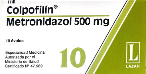 [12062] COLPOFILIN X 10 OVULOS T/A  LAZAR 